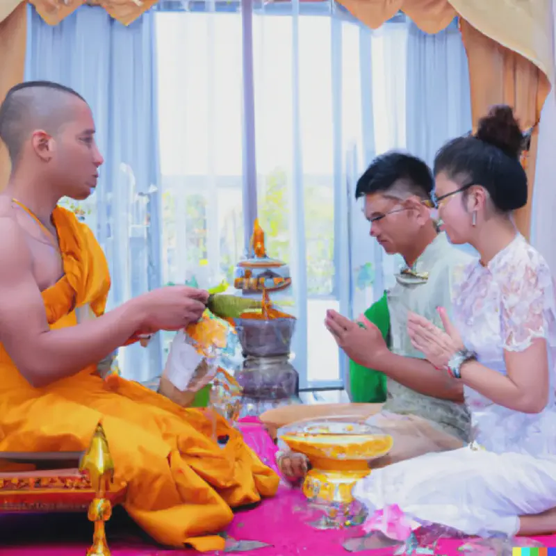image from Are Monks Allowed To Perform Marriage Ceremonies?