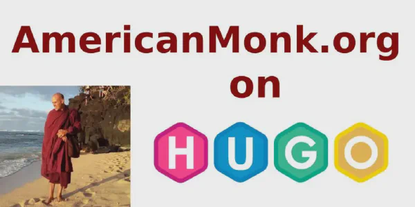 American Monk Website Has A New Home