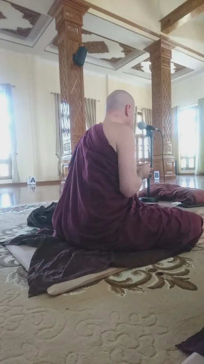 image from Patimokkha Chant Feb 15, 2022