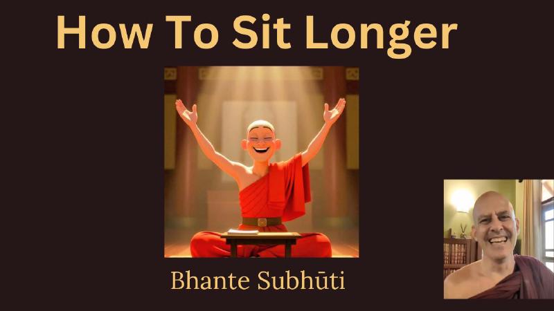 image from How to Sit Longer in Meditation
