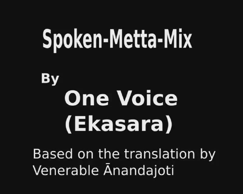 image from Spoken Metta Mix by One Voice