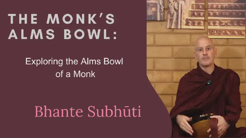 image from A Talk On The Monk's Bowl