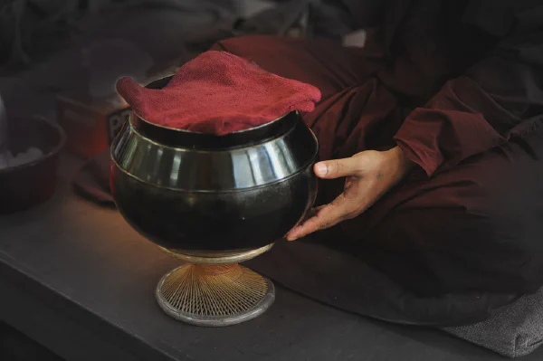 How Do Monks Say Grace Before Eating?
