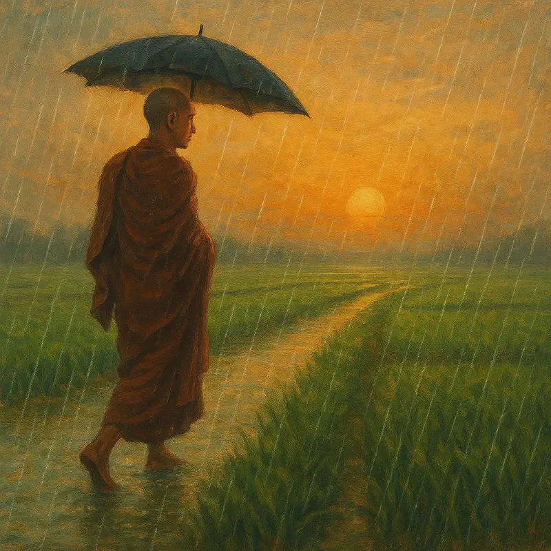 image from What Is Buddhist Rainy Season (Vassa)?