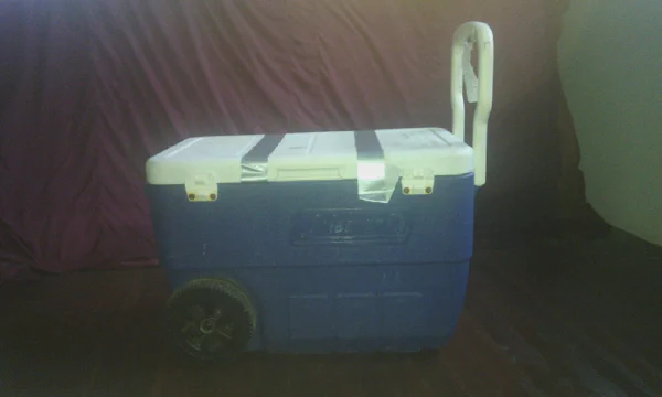 Homeless and Living Out of a Box.
