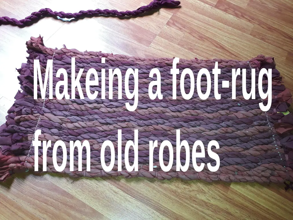 image from Making A Foot-Rug From Old Robes