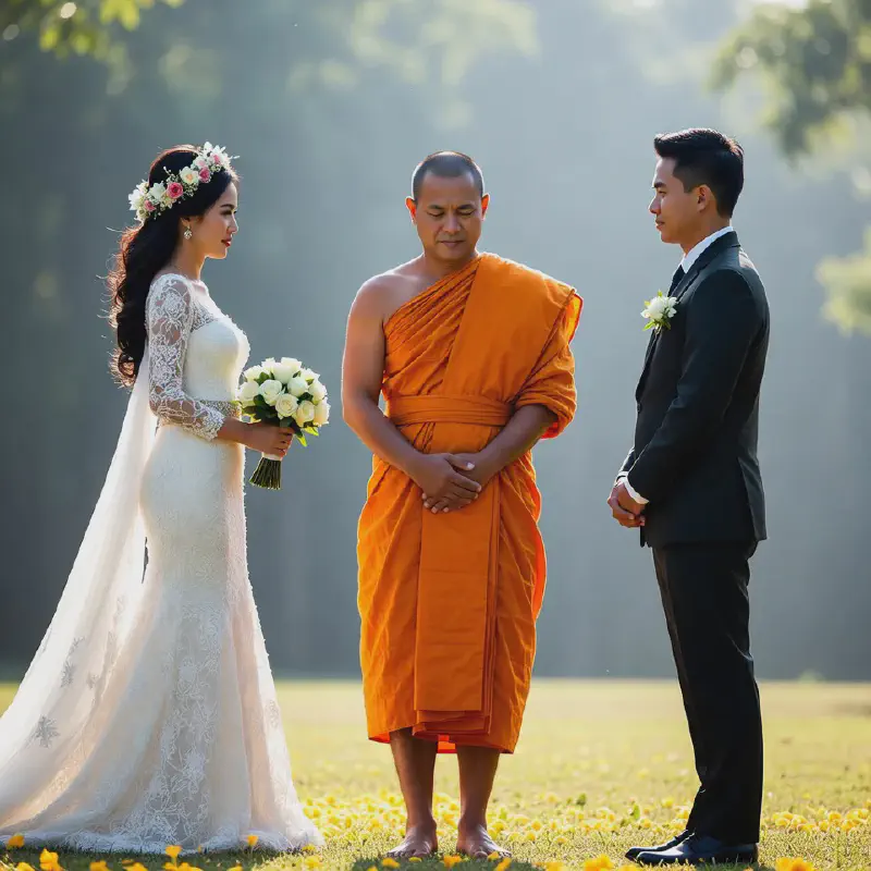 image from Are Monks Allowed To Perform Marriage Ceremonies?