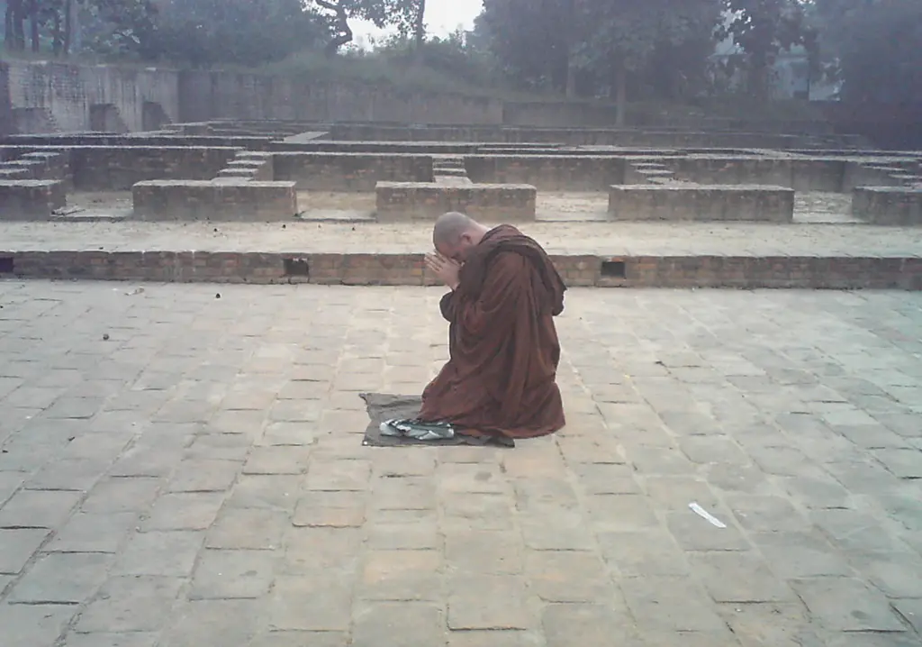 image from A Buddhist Monk's Prayers For The Old And Sick