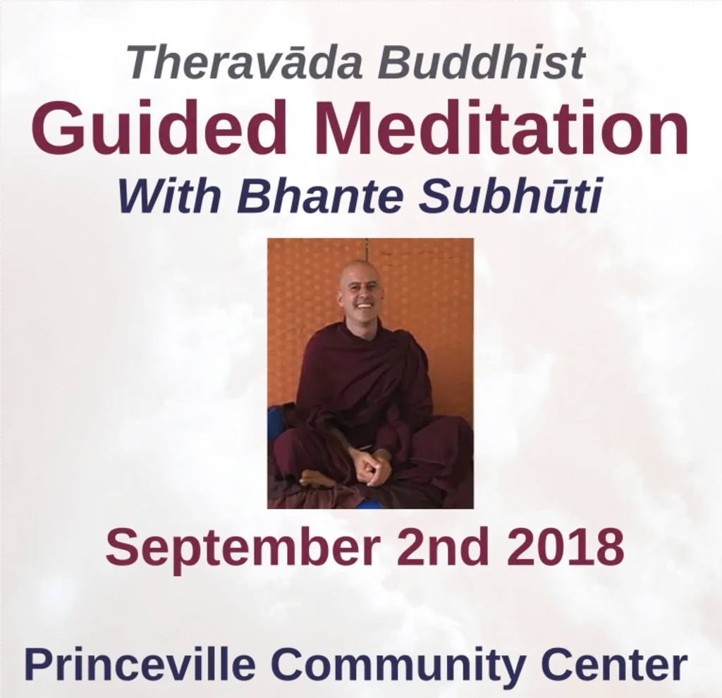 image from MP3 of Princeville Dhamma Talk September 2, 2018